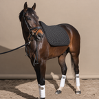 Black Honeycomb Quilted All Purpose Saddle Pad
