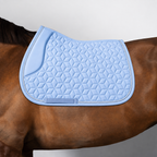 Light Blue Quilted All Purpose Saddle Pad